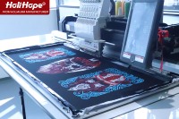 Vente directe usine Machine à broder multifonctionnelle professionnelle à tête unique 15 aiguilles pour logos, vêtements, casquettes et oreillers
