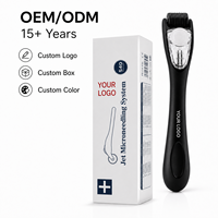 YYR Factory Wholesale 0.5 mm Wrinkle Remover Dark Circles Pigment Removal Beard Serum Infusion Derma Roller