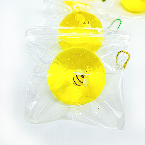 ของเล่นบีบขนาด 6 ซม. รูปผึ้ง มอลโทส บีบคลายเครียด ของเล่นบีบ TPR สำหรับทุกเพศ อายุ 14 ปีขึ้นไป บรรเทาความเครียด - Product Image 4