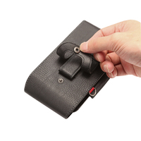 Étui universel vertical en cuir avec clip ceinture, portefeuille de protection intégrale pour divers téléphones mobiles, compatible iPhone 13 12 11 X