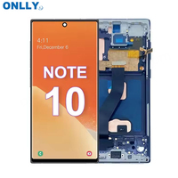 Écrans LCD pour téléphones mobiles Samsung Galaxy Note 3 4 5 6 7 8 9 10 Plus 10+ Lite 5g 20 Ultra Remplacement Écran d'affichage d'origine