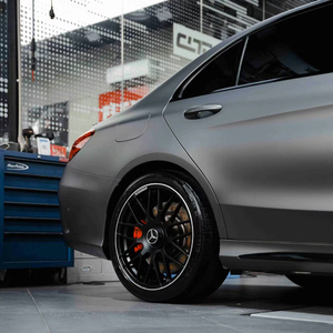 Vinilo Ultra Mate Gris AMG para Envolver Autos, Adhesivos para Autos que Cambian de Color, Película para Envolver la Carrocería del Auto - Product Image 4