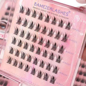 Pestañas Pre-Encoladas con Base Pre-Adherida, Duración de 7-14 Días, <span class=keywords><strong>XXL</strong></span>, Pestañas Coreanas de PBT Pre-Encoladas en Racimo - Product Image 2