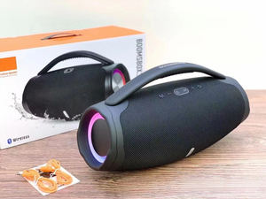 Loa <span class=keywords><strong>Bluetooth</strong></span> di động không dây siêu trầm 40W Super Boombox3 Pro tích hợp đèn LED, chống nước, cột loa ngoài trời, máy nghe nhạc lớn, pin lớn Boombox 3 - Product Image 2