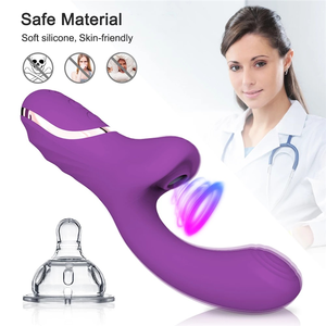 Vibrador de conejo para mujer con 20 modos de alimentación USB, succionador de clítoris, vibrador de succión de clítoris, estimulador de pezón, Juguetes sexuales - Product Image 4