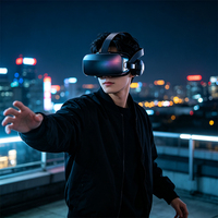 Lunettes VR 3D avec lentilles optiques non astigmatisantes, compatibles avec les téléphones mobiles intelligents, casque VR tout-en-un