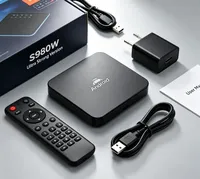 Nuevo Modelo 2026, Decodificador IPTV Android 6.0 MAX con Amlogic S905L3 Quad Core, 4K/8K UHD, para Streaming de TV