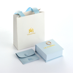 Caja Magnética Impresa GLAMPKG <span class=keywords><strong>para</strong></span> Joyería, Caja de Regalo de Papel <span class=keywords><strong>para</strong></span> <span class=keywords><strong>Collares</strong></span> y Pendientes - Product Image 2