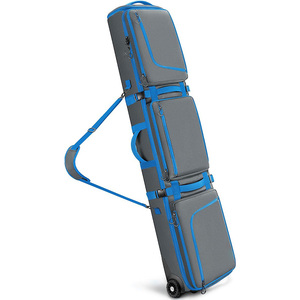 Convertible Ski <b>Bag</b> Backpack With Wheels Snowboard <b>Roller</b> <b>Bag</b> 6 Pockets Adjustable Length Shoulder Strap For Men Women Travel - Product Image 1