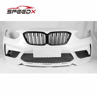 Pour BMW Série 1 F52 Mise à niveau M2 Kit de carrosserie de pare-chocs avant F52 Pare-chocs avant Accessoires de calandre