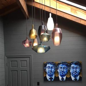 Moderne Designer-Pendelleuchten aus Zhongshan, Mundgeblasenes Glas, Einzelne Hängelampen, Höhenverstellbar, Kronleuchter für Kücheninsel - Product Image 4