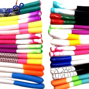 Bán buôn tùy chỉnh <span class=keywords><strong>5mm</strong></span> <span class=keywords><strong>Polyester</strong></span> Vẽ Dây Silicone nhúng kết thúc may áo dây drawcords - Product Image 5