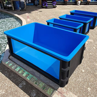 Bassin d'élevage de koïs moderne et écologique en fibre de verre avec contrôle intelligent, pour l'intérieur, l'extérieur, le patio et la vie quotidienne