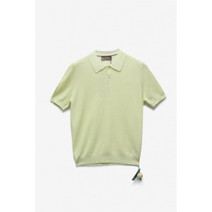 Knitted Plain Dyed Textured Short Sleeve Button Front Shirt Solid Pattern Breathable Cotton Polyester 220g Casual Wear for Men - Product Image 1