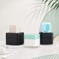 Pot en plastique PP vide pour gel à ongles OEM, 5g, 10g, 20g, 30g, 50g, pour emballage de gel de construction et impression d'art sur ongles