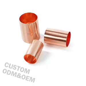 Acoplamiento de cobre de venta directa al por mayor para fontanería, aire acondicionado y otros sistemas de tuberías - Product Image 1