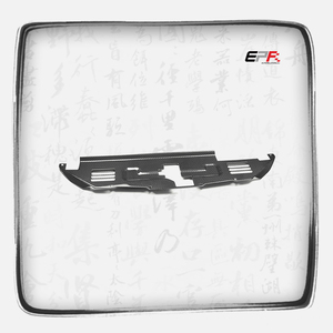 Panel de refrigeración de fibra de carbono seca tipo OE premium sin ranura de admisión para Toyota Yaris GR GXPA16 Gen 2 Facelift, cubierta superior del radiador - Product Image 1