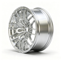Jantes de course forgées en alliage de magnésium sur mesure 19 pouces 5x112/5x120 à cinq branches pour Audi RS Mercedes AMG TCR Sports Cars - Certifiées mondialement