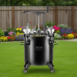 Pulvérisateur à pression Vevor 20L avec roulettes, pulvérisateur manuel pour la réparation des fuites, utilisation en jardin - Product Image 2