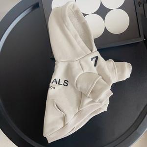 Tersedia stok mewah Fleece Lined desainer pakaian anjing pakaian anjing mewah & anjing Hoodie untuk penggunaan luar ruangan di musim gugur & Musim Dingin - Product Image 4