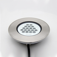 Lumière encastrée au sol en acier inoxydable 304 RGB résistante à la corrosion, étanche IP68, pour extérieur et aménagement paysager