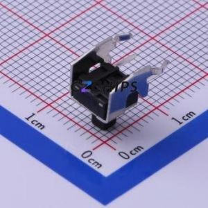 TS-1002NT-26 Tactile Switch Through hole,6x7.5mm Switch Single Pole Single Throw Rectangle Button Right Angle Insert 7.5mm - Product Image 2