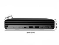 Ordinateur de bureau Barebone Tiny Elite Mini 600 G9 12e génération, propre, sans rayures, grade A, testé, fonctionnel