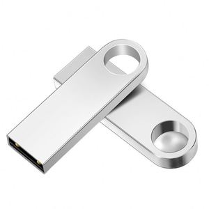 X323-1 Custom New Metal <b>USB</b> 2.0 <b>Flash</b> <b>Drive</b> 256MB Full Capacity Custom Logo Wholesale Black - Product Image 3