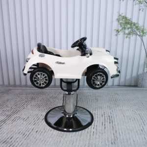 Peluquería niños cortar el pelo asientos coche de policía bebé peluquería salón especial dibujos animados coche eléctrico - Product Image 5