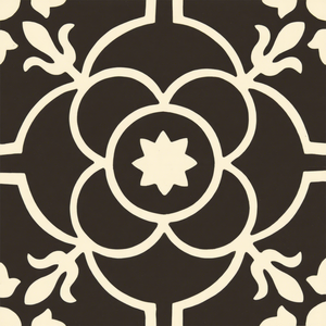 Azulejos Cerámicos Encausticos CTS 51.x - 150x150mm - Azulejos Decorativos para Interiores - Diseño Moderno para Villas - Fábrica CTS Vietnam - Product Image 1