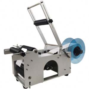 Machine d'étiquetage semi-automatique pour bouteilles d'eau, bouteilles de vin, bouteilles rondes, avec manuel d'utilisation. - Product Image 6