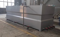 Machine de dosage automatique de poudre en acier inoxydable 304, dosage de floculant chimique, polymère