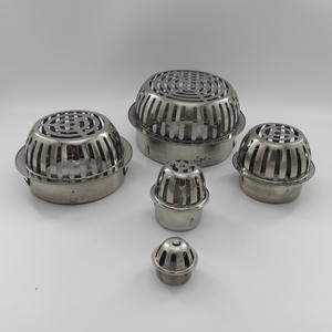 Secchio <span class=keywords><strong>per</strong></span> la pioggia in acciaio inossidabile 304 e scarico a pavimento 4 pollici 110 PVC 75 tubo 6 pollici 3 <span class=keywords><strong>scarichi</strong></span> antibloccaggio <span class=keywords><strong>per</strong></span> terrazza sul tetto - Product Image 4