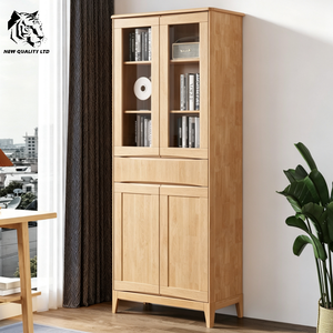 china supplier discount price customize small moq dropshipping <b>bookcase</b> personalized study room furniture wood combined <b>bookcase</b> - Product Image 3