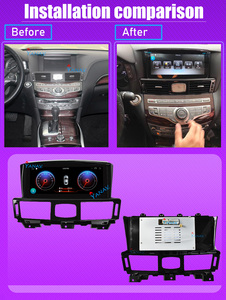 Autoradio GPS avec écran IPS de 10,25 pouces, Android Auto et garantie d'un an pour Infiniti Q70 Q70L 13-17 - Product Image 6