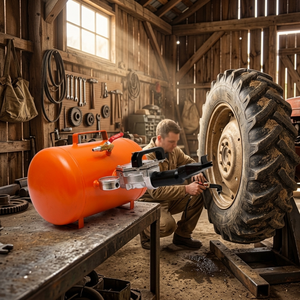Compresseur d'air portable robuste <span class=keywords><strong>de</strong></span> 5 gallons 150 PSI pour pneus avec <span class=keywords><strong>valve</strong></span> à diaphragme à dé<span class=keywords><strong>gonflage</strong></span> rapide pour VTT et camions - Product Image 5