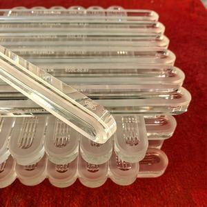 لوح زجاجي شفاف من البوروسيليكات 3.3 لقياس المستوى وفقًا لمعيار DIN7080 - Product Image 2