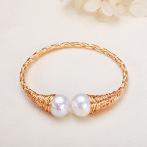 Pulsera de Perlas de Agua Dulce Barrocas de Alta Calidad de Zhuji, Diseño Retro de Estilo Coreano, Pulseras de Moda Hechas a Mano - Venta al por Mayor - Product Image 4