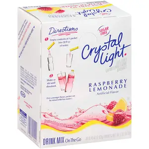 Kristallen Licht On The Go-Sticks-20Oz Waterfles Maat-Frambozenlimonade-30ct Dozen