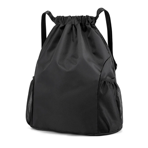 กระเป๋าเป้สะพายหลังแบบหูรูดทำจากผ้าอ๊อกซ์ฟอร์ด - Product Image 4