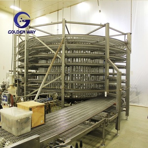 Mini băng tải vành đai thực phẩm cấp 304 316 thép không gỉ chuỗi dây xoắn ốc khoai tây băng tải lưới vành đai pháp khoai tây chiên nồi chiên Máy vành đai - Product Image 6