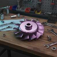 Nouvelles pièces usinées CNC professionnelles de précision à 5 axes en acier inoxydable, modèle LC9, certifiées IATF16949