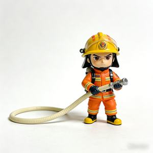 Figuras de <span class=keywords><strong>Bombero</strong></span> de <span class=keywords><strong>Anime</strong></span> en PVC Impresas en 3D de 5 Pulgadas Hechas a Medida, Figuras de Acción de <span class=keywords><strong>Bombero</strong></span> de Dibujos Animados de Plástico - Product Image 2