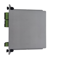 Cassette terminale FTTH optique LGX Box en ABS économique avec répartiteur PLC 1x4 SC APC/UPC, perte d'insertion 7,1 dB, -45~+80°C