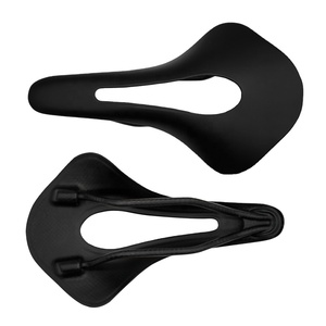 IRONDONKEY selle de siège de vélo en Fiber de carbone 85g selle de vélo légère pour coussin de cyclisme sur route en cuir LOGO OEM - Product Image 1