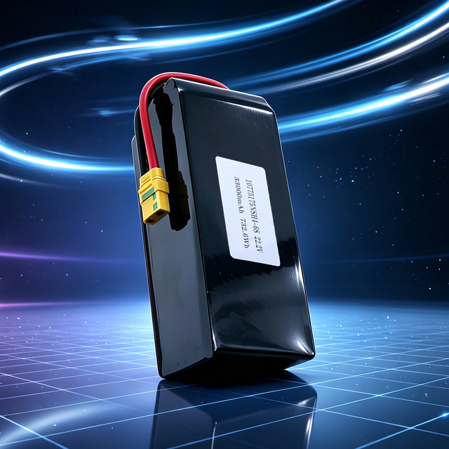 Factory Customized 6S 33000mAh Lithium Ion Strong Power Battery for FPV Drone & RC