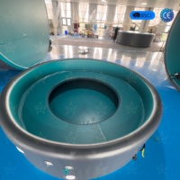 Piscine de massage gonflable Drop Stitch ronde, prix de gros usine, taille et logo personnalisés, coussin confortable, bain à remous