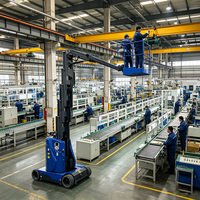 Neue 4m 6m 8m 10m Hydraulische Mobile Elektrische Gerüst-Hebebühne für Bauarbeiten