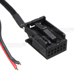 12V 12 พิน รีแอคทีฟอะแดปเตอร์บลูทูธในรถยนต์ไร้สายสเตอริโอสายเคเบิลอุปกรณ์เสริมสำหรับรถยนต์ฟอร์ดสำหรับโฟกัส เอ็มเค 2 เอ็มเค 3 สำหรับเฟียสต้า - Product Image 5