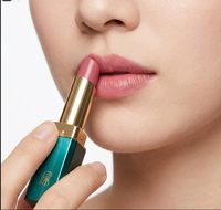 Rouge à lèvres velours rose poussiéreux, soyeux, imperméable, longue tenue, haute pigmentation, 3g, OEM ODM, étiquette privée, logo personnalisé, vente en gros